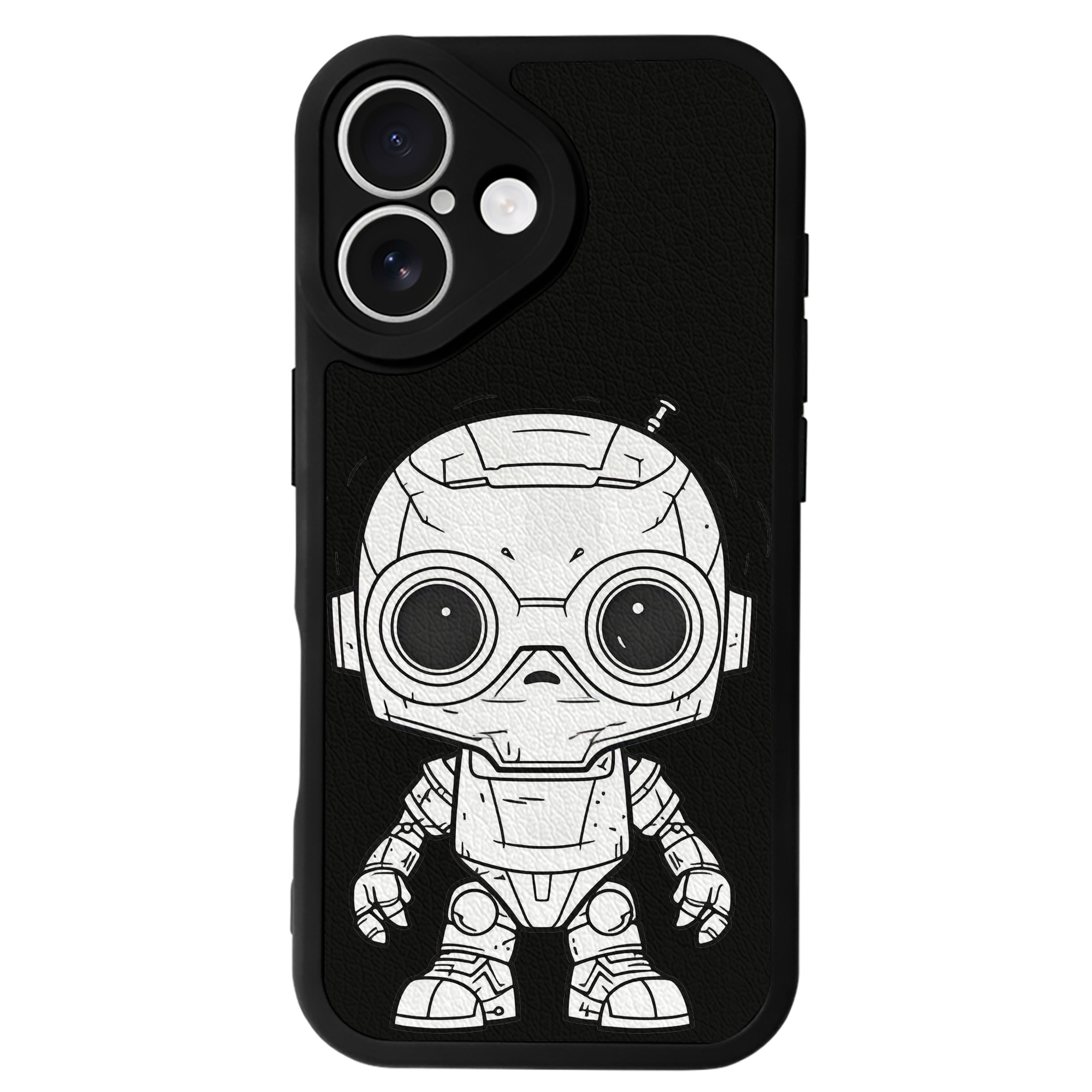 （画像用） スター・ウォーズ Star Wars 【iPhone 16シリーズ対応】シリコンスマホケース（レザー調） 材質：シリコン